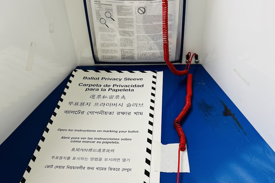 digital voting interface